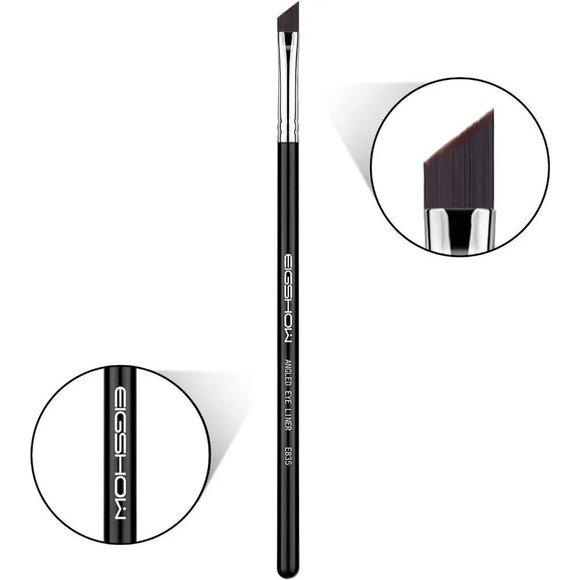 Eyeliner Brush Fine Angled Eigshow Pro Precision Eye Liner  Makeup Brush (E835) - Picture 2 of 9